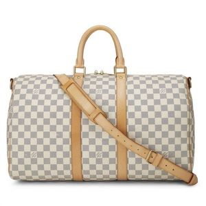 AUTHENTIC | Louis Vuitton Damier Azur Keepall 55